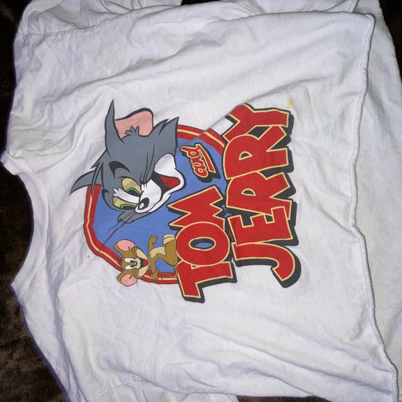 Tom a jerry shirt, size medium, crop top - Picture 1 of 1